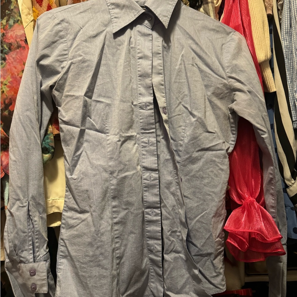 Blue / periwinkle blouse